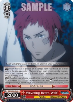 Wavering Heart, Welf - Is It Wrong to Try to Pick Up Girls in a Dungeon?