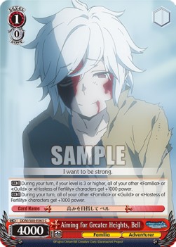 Aiming for Greater Heights, Bell - Is It Wrong to Try to Pick Up Girls in a Dungeon?
