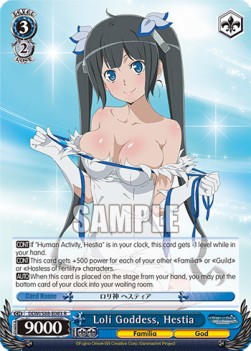 Loli Goddess, Hestia (V.1 - Rare) - Is It Wrong to Try to Pick Up Girls in a Dungeon?
