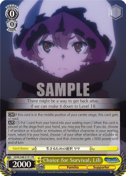 Choice for Survival, Lili (V.1 - Promo) - Is It Wrong to Try to Pick Up Girls in a Dungeon?