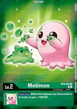 Motimon (BT9-004) (V.2) - Promos: X Record