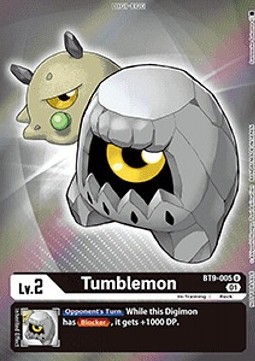 Tumblemon (BT9-005) (V.2) - Promos: X Record