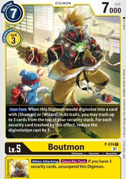 Boutmon (P-074) (V.1) - Promos