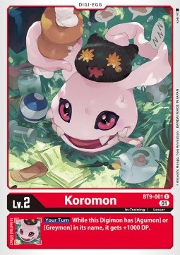 Koromon (BT9-001) - X Record