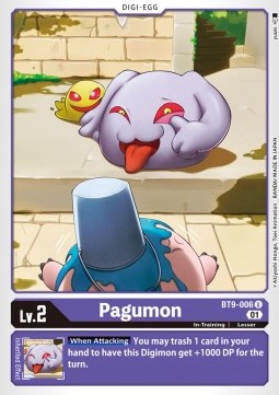Pagumon (BT9-006) - X Record