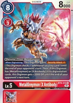MetalGreymon (X Antibody) (BT9-015) - X Record
