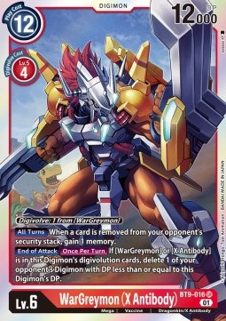 WarGreymon (X Antibody) (BT9-016) (V.1) - X Record