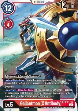 Gallantmon (X Antibody) (BT9-017) (V.1) - X Record