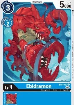 Ebidramon (BT9-022) - X Record