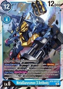 MetalGarurumon (X Antibody) (BT9-031) (V.1) - X Record