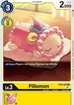 Pillomon (BT9-033) - X Record