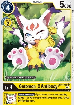 Gatomon (X Antibody) (BT9-036) - X Record