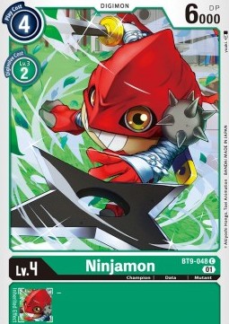 Ninjamon (BT9-048) - X Record