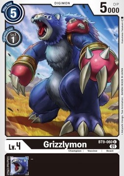 Grizzlymon (BT9-060) - X Record