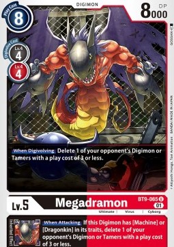 Megadramon (BT9-065) - X Record