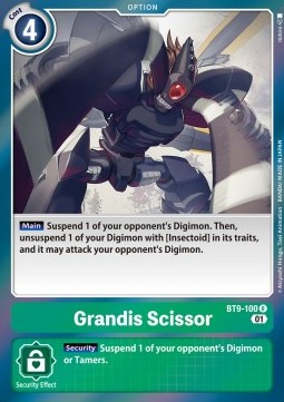 Grandis Scissor (BT9-100) - X Record