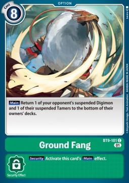 Ground Fang (BT9-101) - X Record