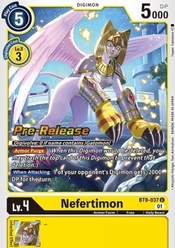 Nefertimon (BT9-037) - Promos: X Record
