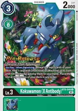 Kokuwamon (X Antibody) (BT9-046) - Promos: X Record