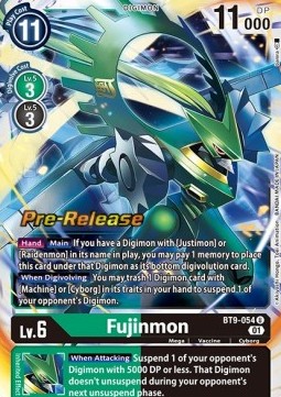 Fujinmon (BT9-054) - Promos: X Record