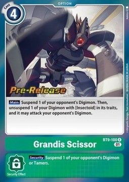 Grandis Scissor (BT9-100) - Promos: X Record