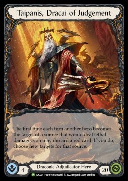 Taipanis, Dracai of Judgement (Cold Foil) - Judge Promos