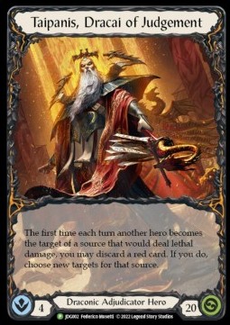 Taipanis, Dracai of Judgement (Rainbow Foil) - Judge Promos
