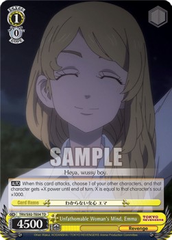 Unfathomable Woman's Mind, Emma (V.1 - Trial Deck) - Tokyo Revengers