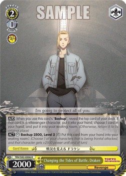 Changing the Tides of Battle, Draken (V.1 - Rare) - Tokyo Revengers