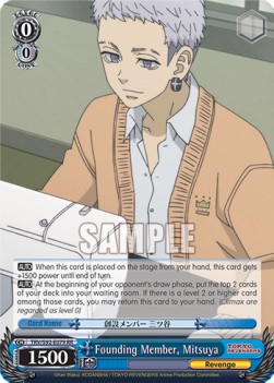 Founding Member, Mitsuya (V.1 - Double Rare) - Tokyo Revengers