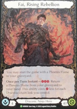 Fai, Rising Rebellion (Cold Foil) - Hero Promos