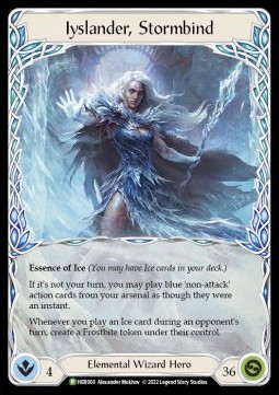 Iyslander, Stormbind (Cold Foil) - Hero Promos