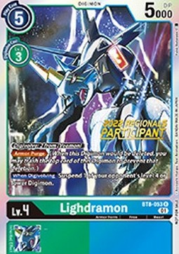 Lighdramon (BT8-053) (V.1) - Championship 2022 Promos