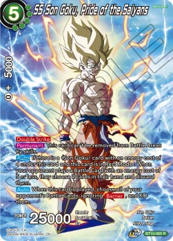 SS Son Goku, Pride of the Saiyans - Theme Selection: History of Son Goku