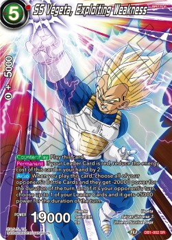 SS Vegeta, Exploiting Weakness - Theme Selection: History of Vegeta