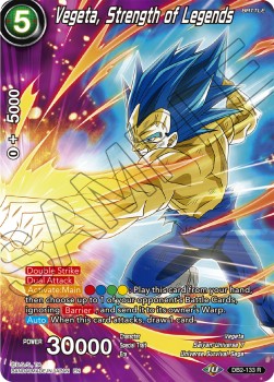 Vegeta, Strength of Legends - Theme Selection: History of Vegeta