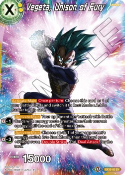 Vegeta, Unison of Fury - Theme Selection: History of Vegeta