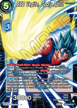 SSB Vegito, Godly Spirit (V.1 - Starter Rare) - Starter Deck: Blue Future