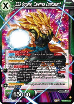 SS3 Gogeta, Carefree Combatant - Starter Deck: Green Fusion