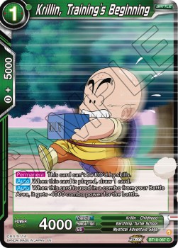 Krillin, Training's Beginning - Dawn of the Z-Legends