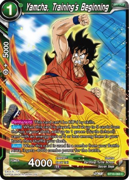 Yamcha, Training's Beginning - Dawn of the Z-Legends