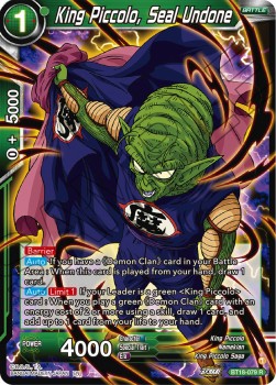 King Piccolo, Seal Undone - Dawn of the Z-Legends