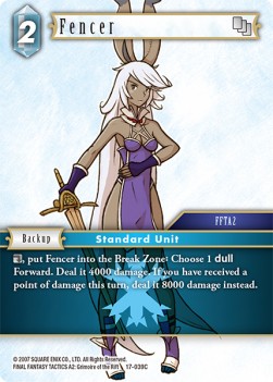 Fencer (17-039) - Rebellion's Call