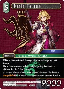 Dario Hourne (17-052) - Rebellion's Call