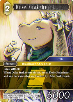 Duke Snakeheart (17-068) (V.1) - Rebellion's Call