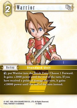 Warrior (17-069) - Rebellion's Call