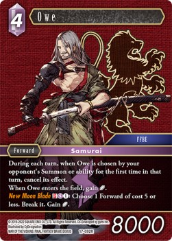 Owe (17-092) - Rebellion's Call