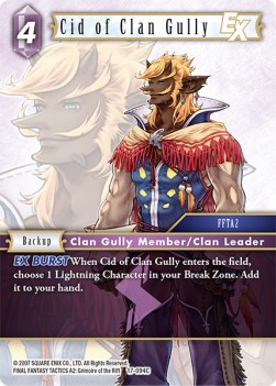 Cid of Clan Gully (17-094) - Rebellion's Call
