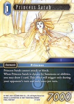 Princess Sarah (17-120) - Rebellion's Call