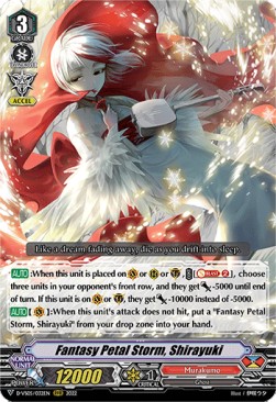 Fantasy Petal Storm, Shirayuki [V Format] - V Clan Collection Vol.5